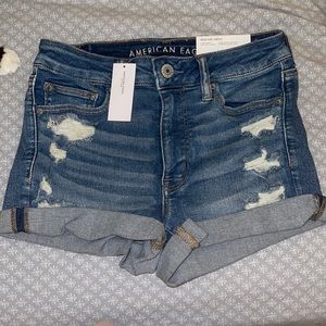 Brand is American Eagle outfitters. Medium denim. Size 6, New with tags.